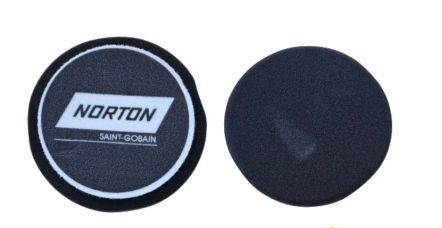 Norton Polishing Pad Black- Cutting Foam soft 150mm x 30mm